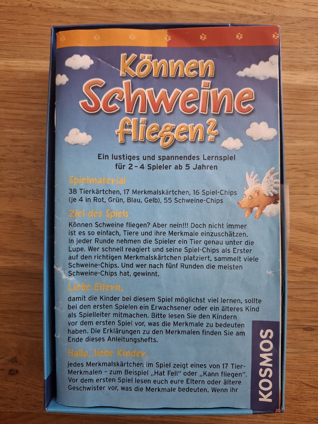Kosmos Spiele: Können Schweine fliegen? – Gebraucht aus Zürich von Vordermannd86 2