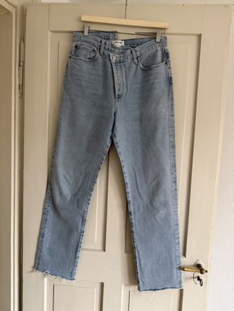AGOLDE Denim Jeans Light Blue Size 29 Straight Cut