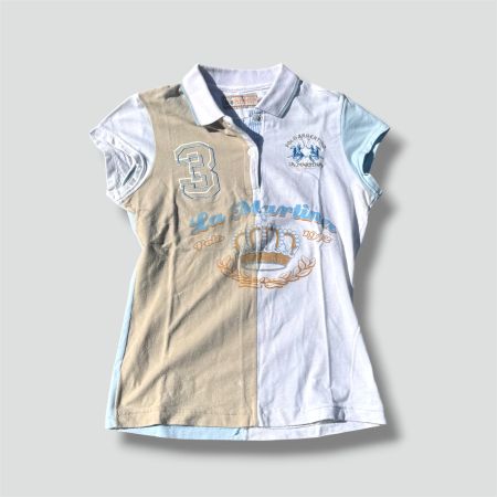 La Martina 1942 women's summer polo shirt t-shirt damen S