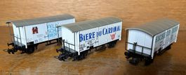 Liliput Bierwagen Schweiz (3 Stück) H0
