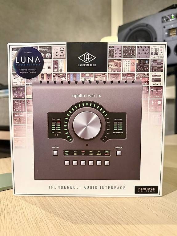 Universal Audio Attrezzatura per studi di registrazione: Universal Audio Apollo Twin X QUAD Heritage Edition – Usato da Préverenges venduto da map85 2
