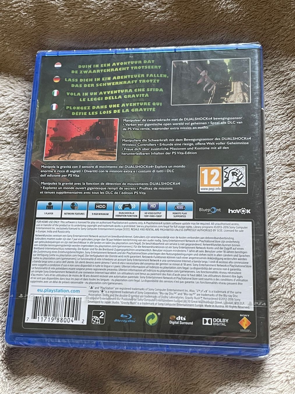 Sony Giochi: PS4 Spiel - Gravity Rush Remastered Neu / Sealed – Nuovo e nell'imballaggio originale da Niederwangen BE venduto da m_s13 1