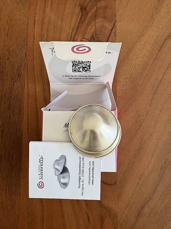 Accessoires pour allaitement: Original Silverette Silberhütchen Stillhütchen – D'occasion à Zürich par ahe_7gq2 2