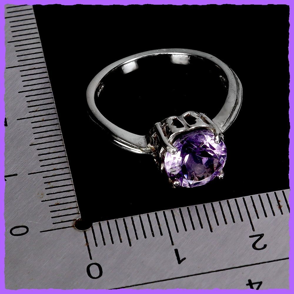 Anelli: ♛ Amethyst 925 Silber Ring – Nuovo e nell'imballaggio originale da Oberglatt ZH venduto da Hot-Spot 2