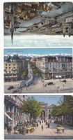 3 Verschiedene Ak zürich stadt
