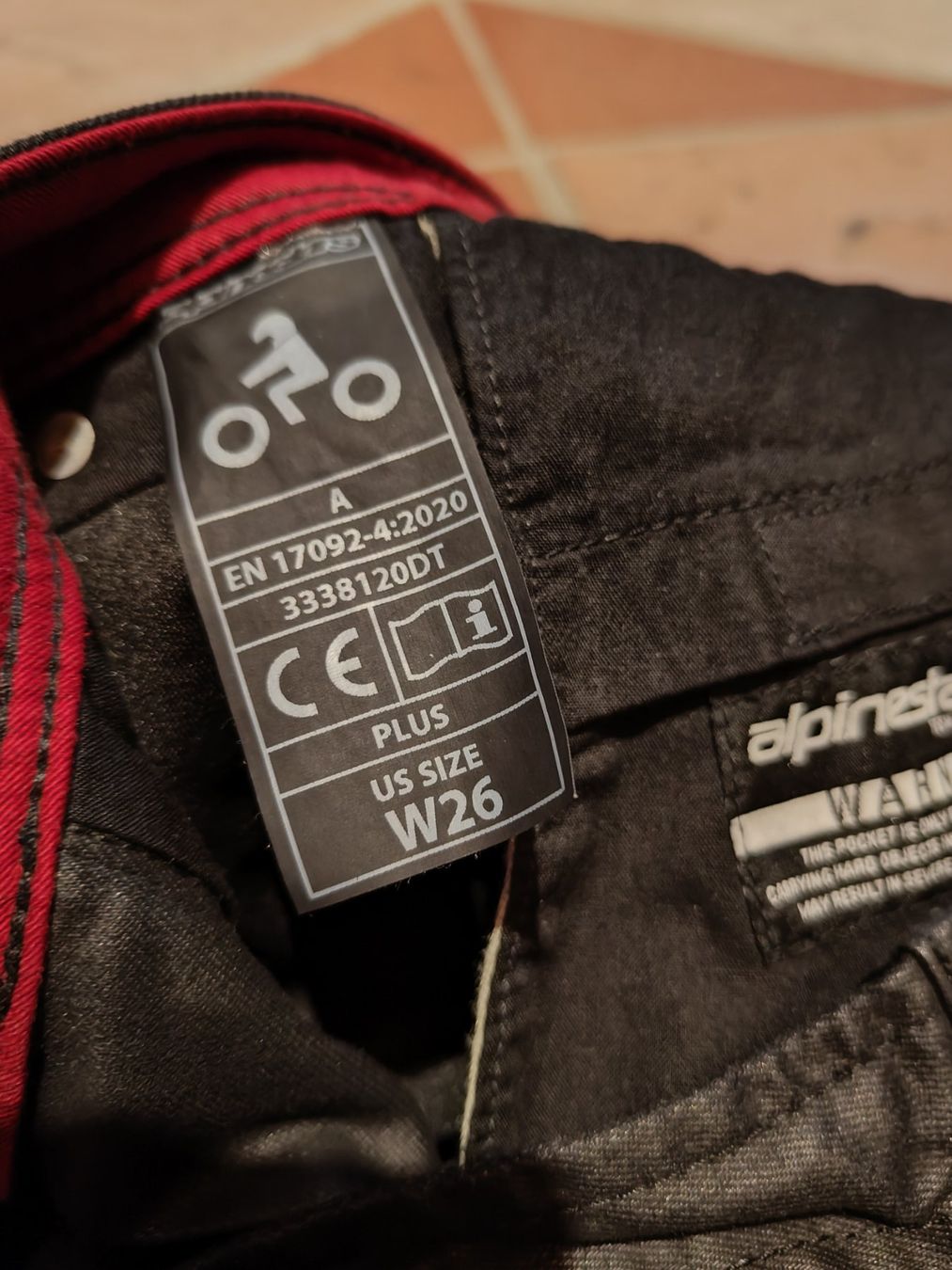 Alpinestars Pantaloni: Motorradhose Alpinestars Stella Callie – Usato da Staufen venduto da turtlex 3