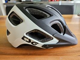 TSG Bikehelm Seek Graphic Design Helm schwarz/weiß