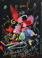 Jean Tinguely, “Volière Dromesko,” Artwork hand-inscribed