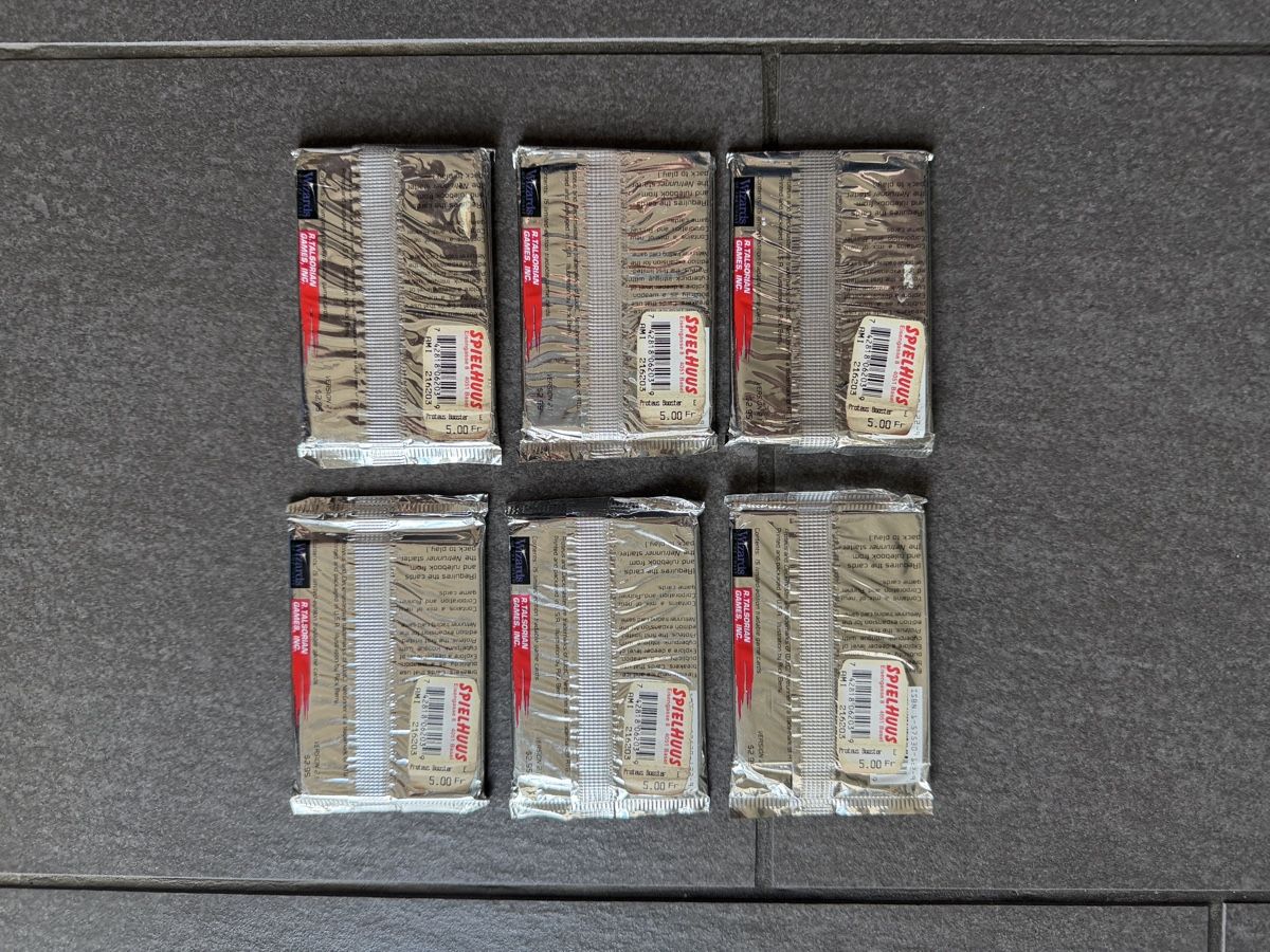 Sammelbilder & Trading cards: Proteus Netrunner Booster 6 Stück – Neu (gemäss Beschreibung) aus Zürich von cENS0R 1