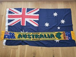 Australien Flagge und Schal