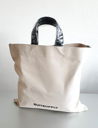 NEW Suit Supply Totebag Tragtasche Strandtasche Beige