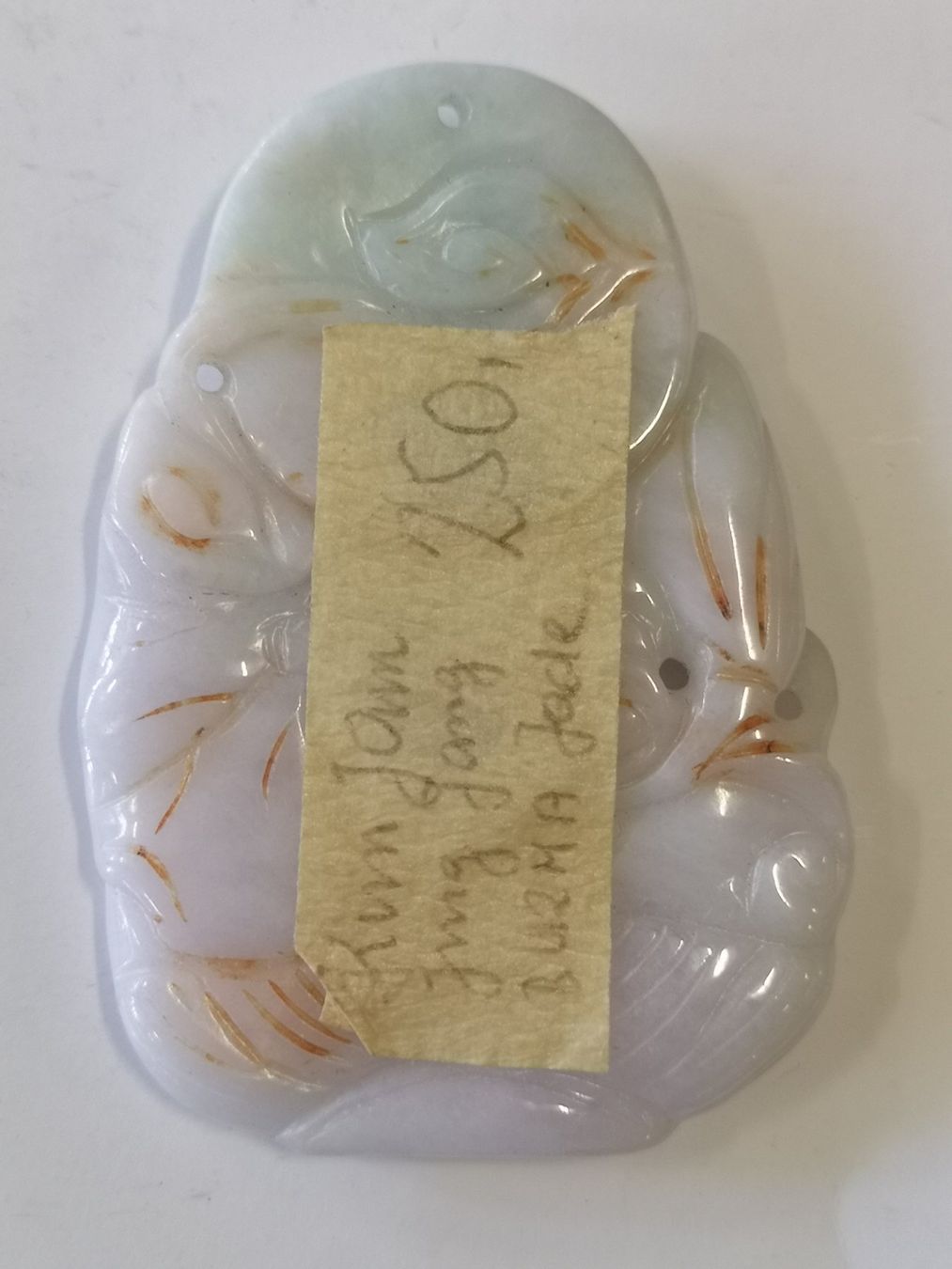 Statuette: alter Antiker Jade Figur Buddha Amulett Schutz Glücksbringer – Nuovo (secondo la descrizione) da Kloten venduto da Asiatica 2