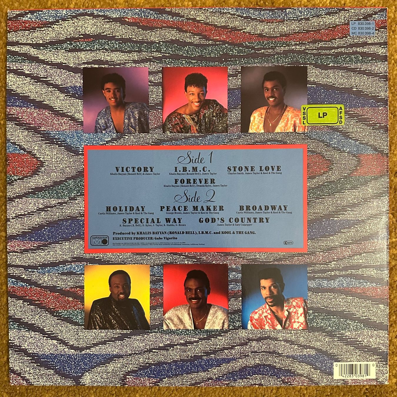Schallplatten: LP - Kool & The Gang - Forever – Gebraucht aus Breganzona von Onairda75 1