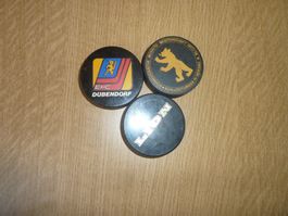Eishockey Pucks Sammlerstücke 3 Stk. Set mit Logos