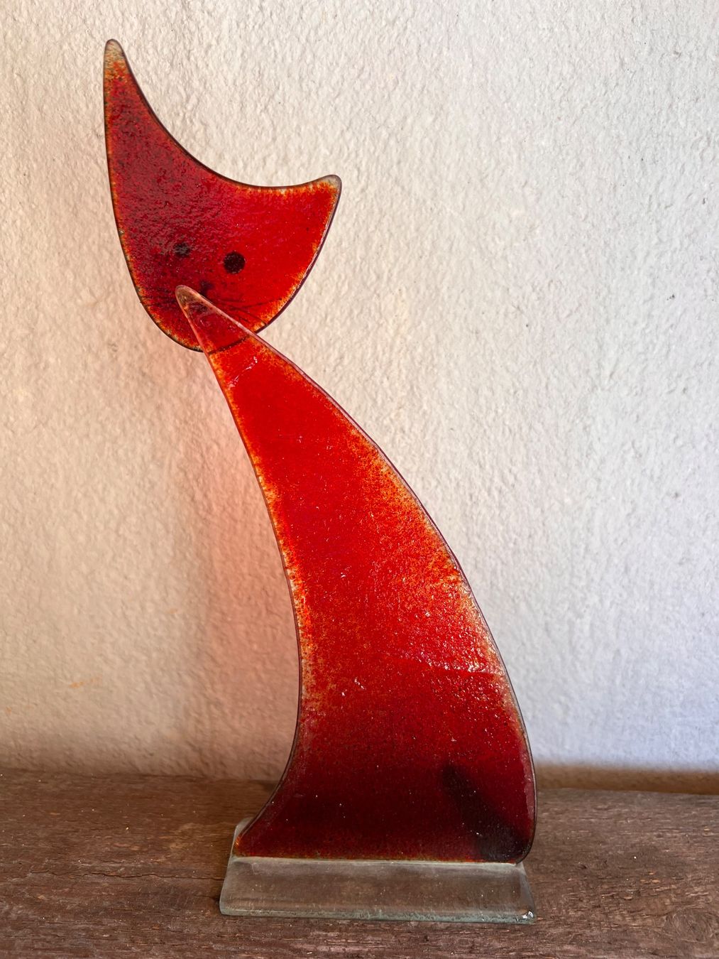 Statuette: Grosse Glas-Katze von Bettina Eberle – Nuovo (secondo la descrizione) da Arbon venduto da mei_cnd6 2