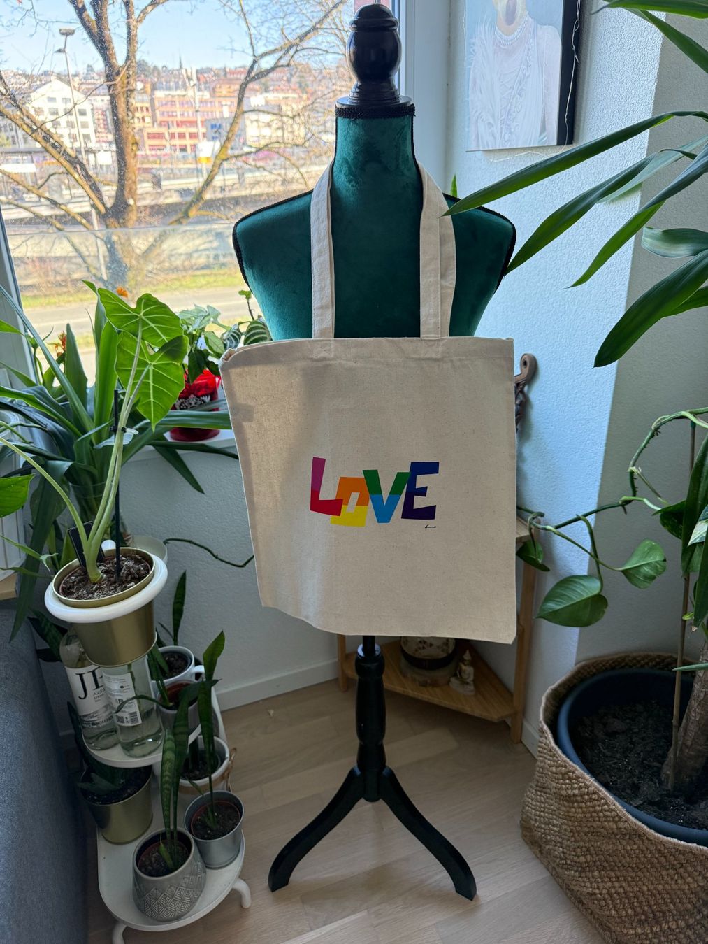 Taschen: Lâminas Tote Bag Love – Neu und originalverpackt aus Lausanne von laminas