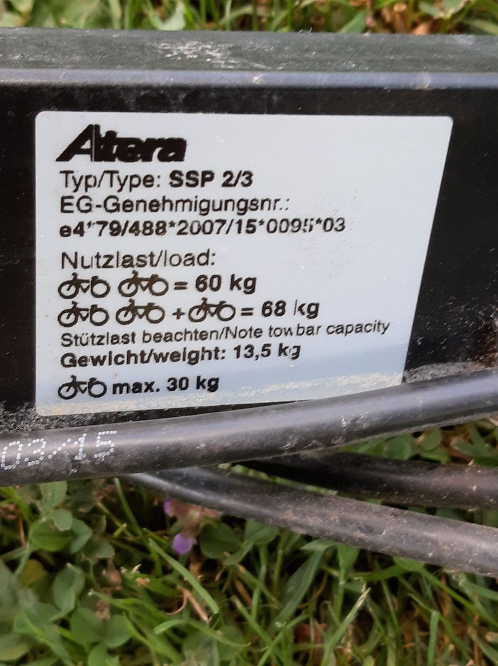 Atera Dachträger: Fahrradträger Atera – Neu (gemäss Beschreibung) aus Schlatt TG von Lumpel 3