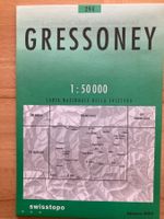 Landkarte GRESSONEY 1:50’000