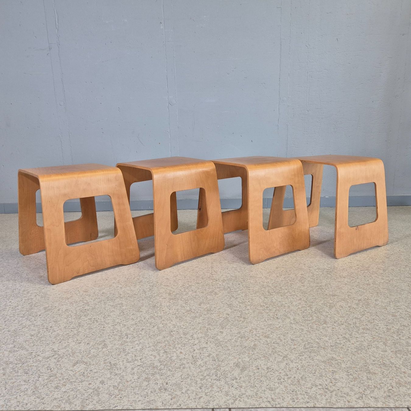 Ikea Sgabelli: 4x IKEA 1990s Design Lisa Norinder Stool, Benjamin Hocker – Usato da Nottwil venduto da Wondewa-Shop 2