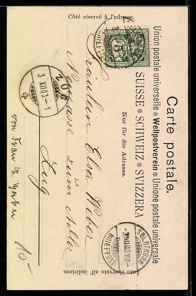 Cartes postales: AK Solothurn, Concerthalle, 1900 – D'occasion à Berlin par bartko-reher 1