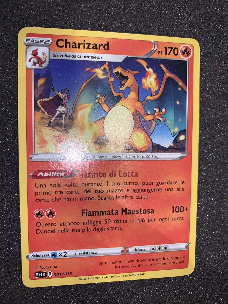 Pokémon Carte collezionabili: Ab 1.- Charizard 001/015 (Mc D.) 2024 – Usato da Bironico venduto da ars_z6lb 3