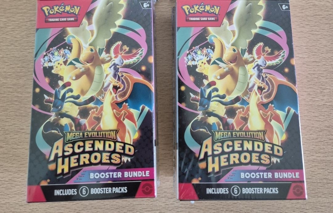 Pokémon Carte collezionabili: 2x Ascended Heroes Booster Bundle – Nuovo e nell'imballaggio originale da Auw venduto da Deelax01