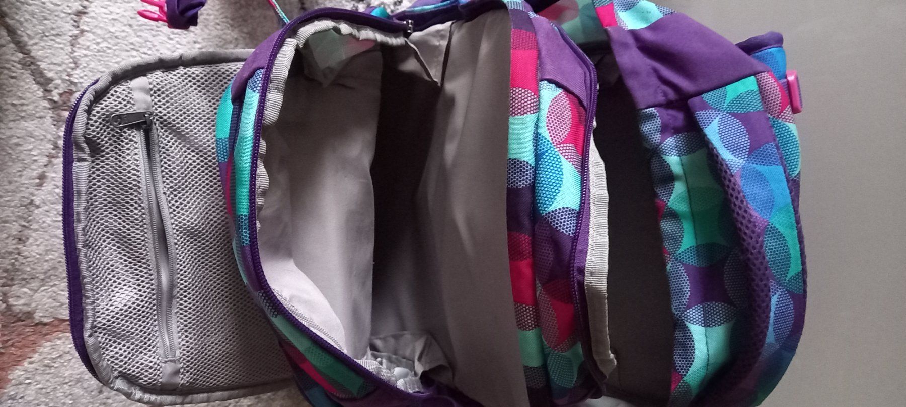 Satch Borse & Zaini: Schulrucksack Satch bunter Print **wie Neue – Usato da regensdorf venduto da nacobra 6
