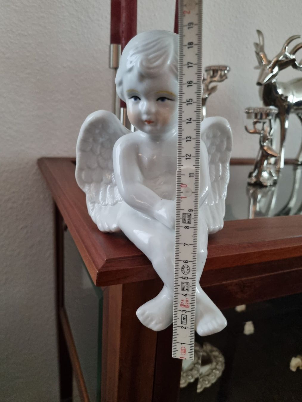 Statuette: Porzelan Engel sitzend – Usato da Frauenfeld venduto da Fuda13 2