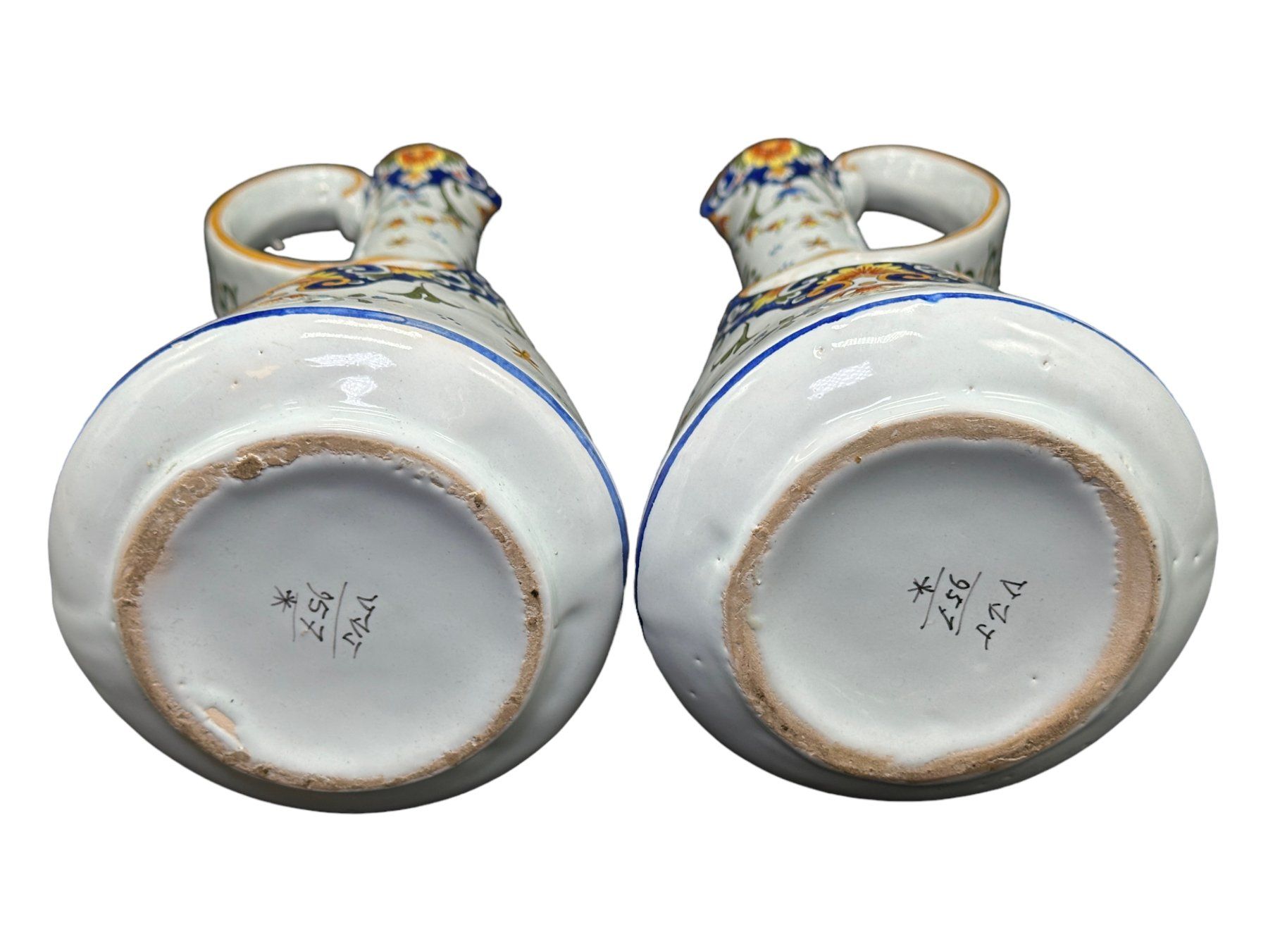 Vasi & Recipienti: Paire de vases en faïence de DESVRES – Usato da Morges venduto da 1tiquaire 9