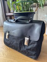 Prada Aktentasche Nylon/Leder Schwarz – Business Briefcase (