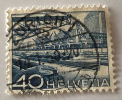 Nr.305 mit Vollstempel Zürich