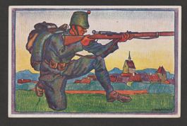 WK1 Einheitskarte Infanterie Nr. 197 *