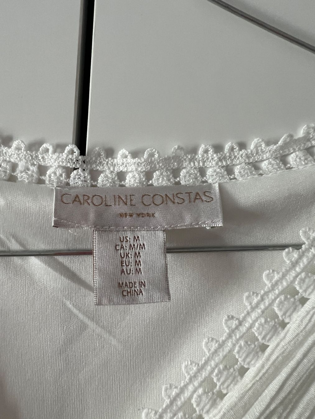 Vestiti: Caroline Constas Sommer-Kleid weiss Grösse M – Usato da St. Gallen venduto da jil_d5rh 1