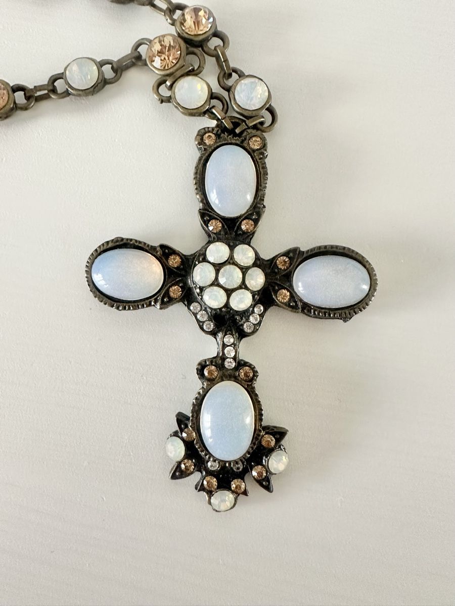 Catenine: Konplott Halskette mit Kreuz – Usato da Affoltern am Albis venduto da Sveta75 4