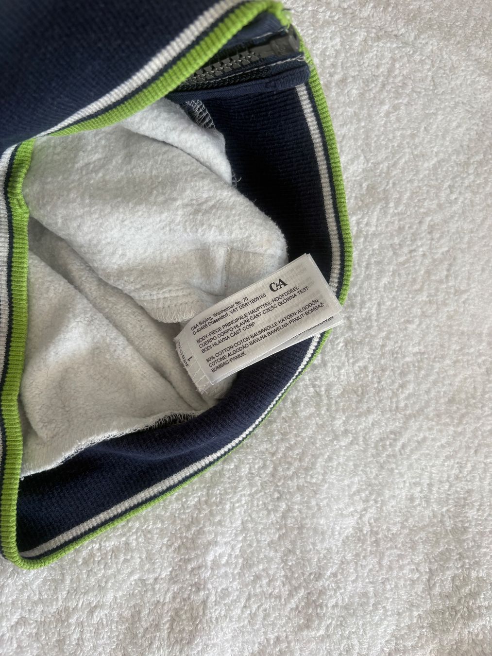 C&A Maglioni & Felpe: Pullover Jacke gr 104 Blau – Usato da Biel-Bienne venduto da Roserosse13 6
