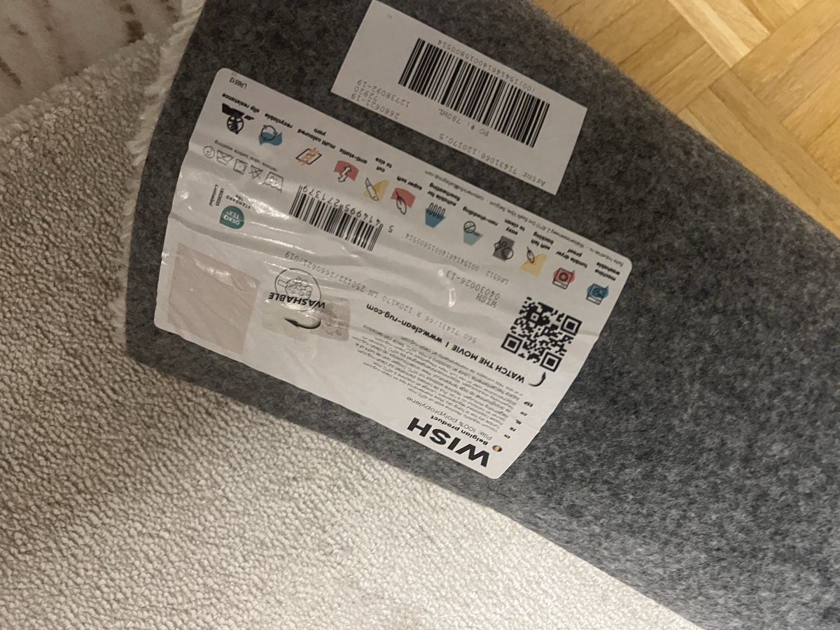 Tappeti: NEU Beige Teppich, kuschelig weich – Nuovo e nell'imballaggio originale da Biel/Bienne venduto da Peeeep10 5