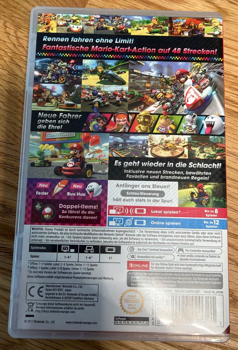 Nintendo Giochi: NINTENDO SWITCH MARIO KART 8 DELUXE – Usato da Zürich venduto da Frei-Occasionen 1