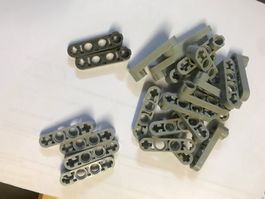 Lego 24x Liftarm 1x4 flach mit Verbinder (2825)