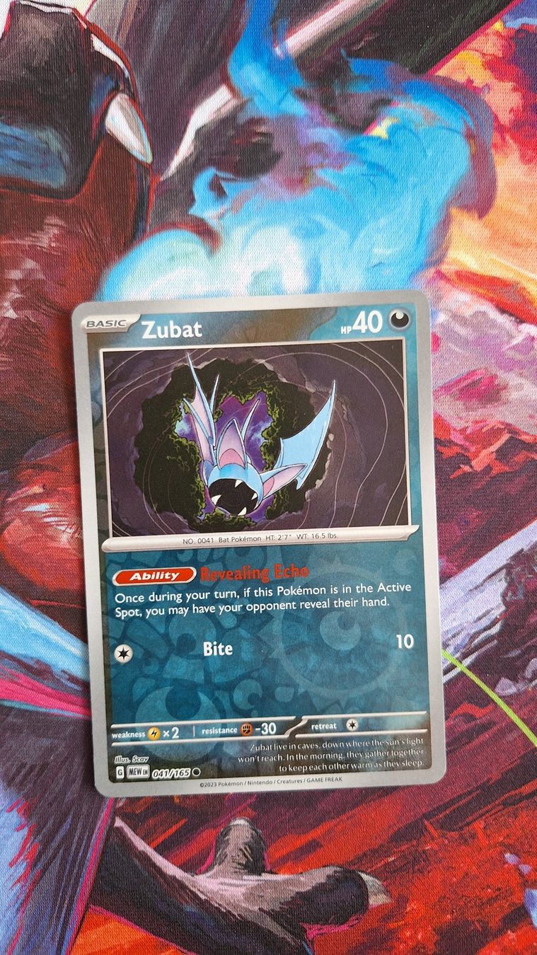 Pokémon Carte collezionabili: Zubat - Reverse Holo - Pokemon Mew 151 – Usato da Altstätten SG venduto da GGsGameshop