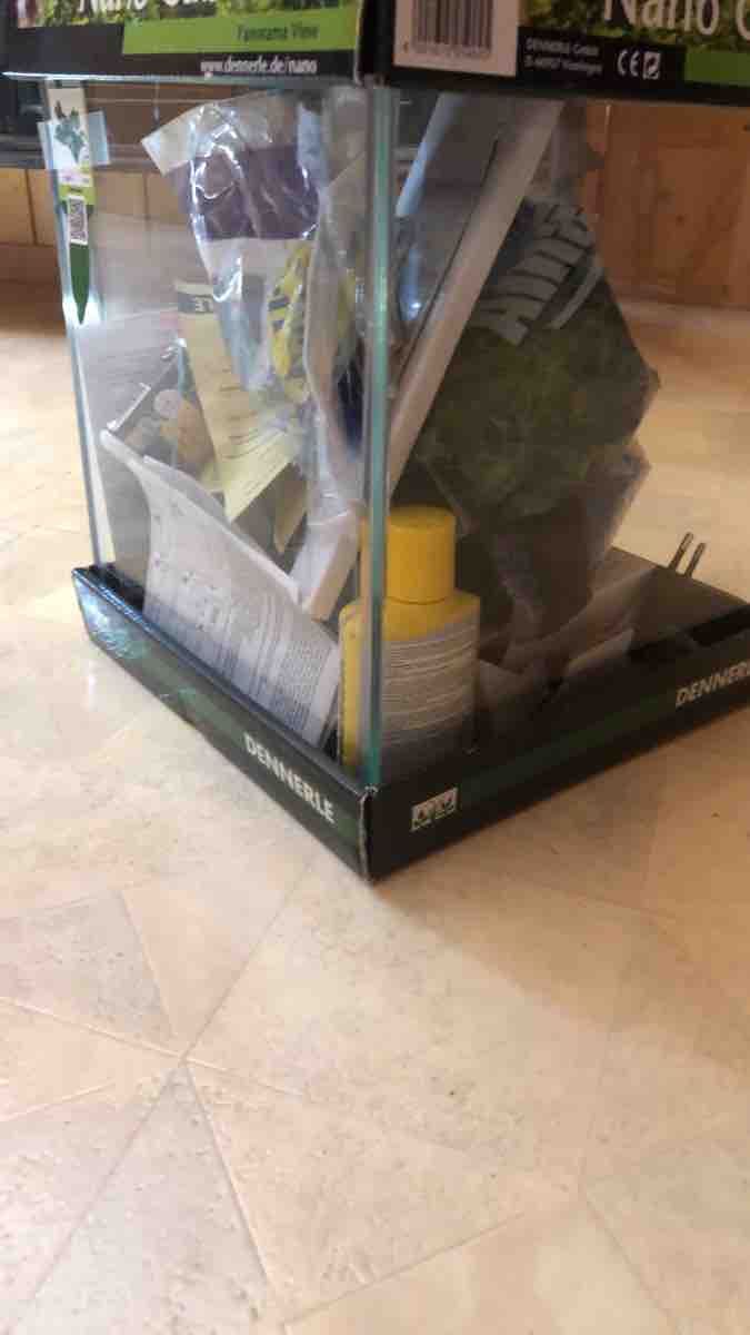 Dennerle Aquarium: Dennerle Nano Cube 20L Aquarium, Like New – Neu (gemäss Beschreibung) aus Baltschieder von Miumiu21 1
