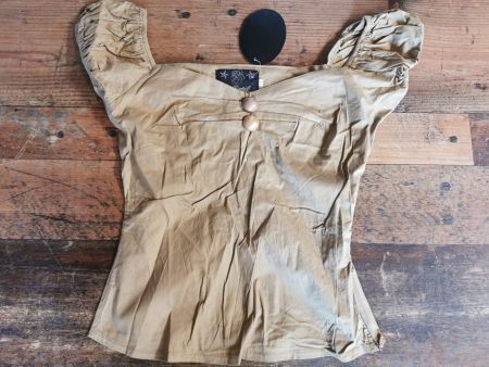 Collectif Top braun / beige *NEU*