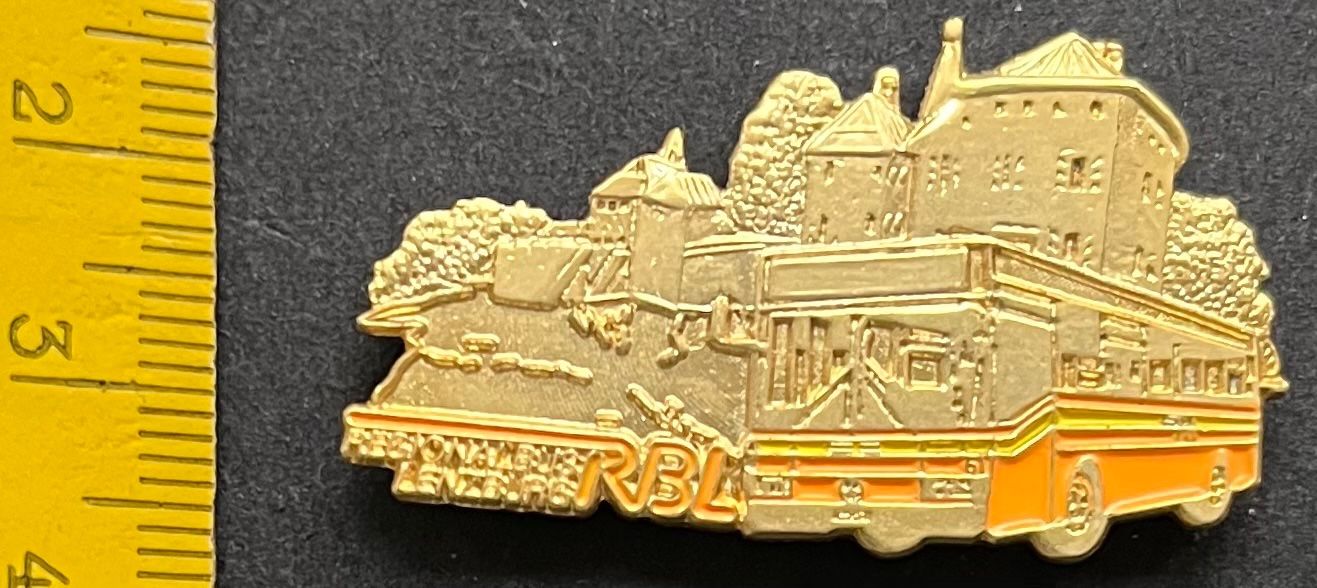 Swiss Placchette & Badge: RBL Regionalbus Lenzburg/ Pin – Usato da Ostermundigen venduto da DaxKarten-75
