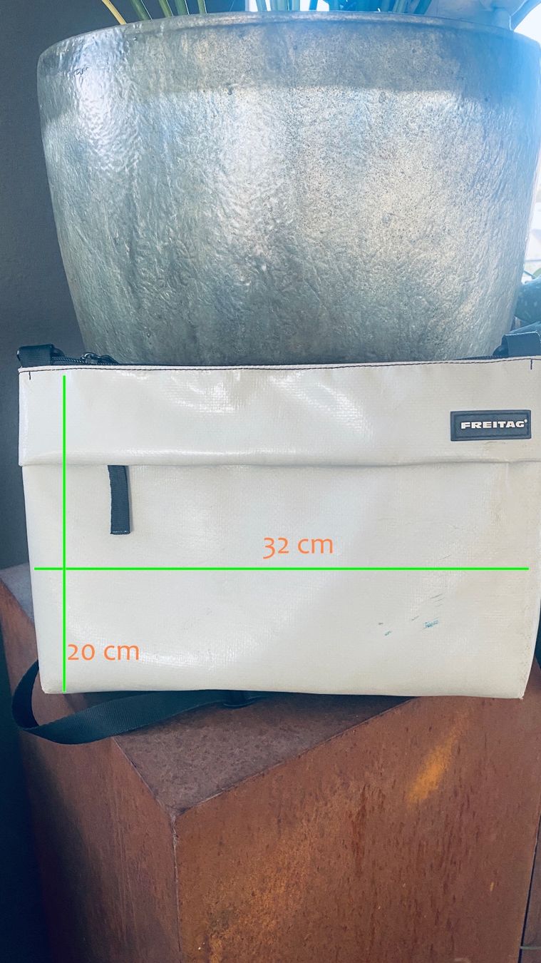 Freitag Borse da donna: Freitag Umhängetasche Lou 553 hellgrau – Usato da Schönenwerd venduto da fidimok 3
