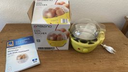 AMBIANO Elektrischer Eierkocher mit Zubehör neuwertig