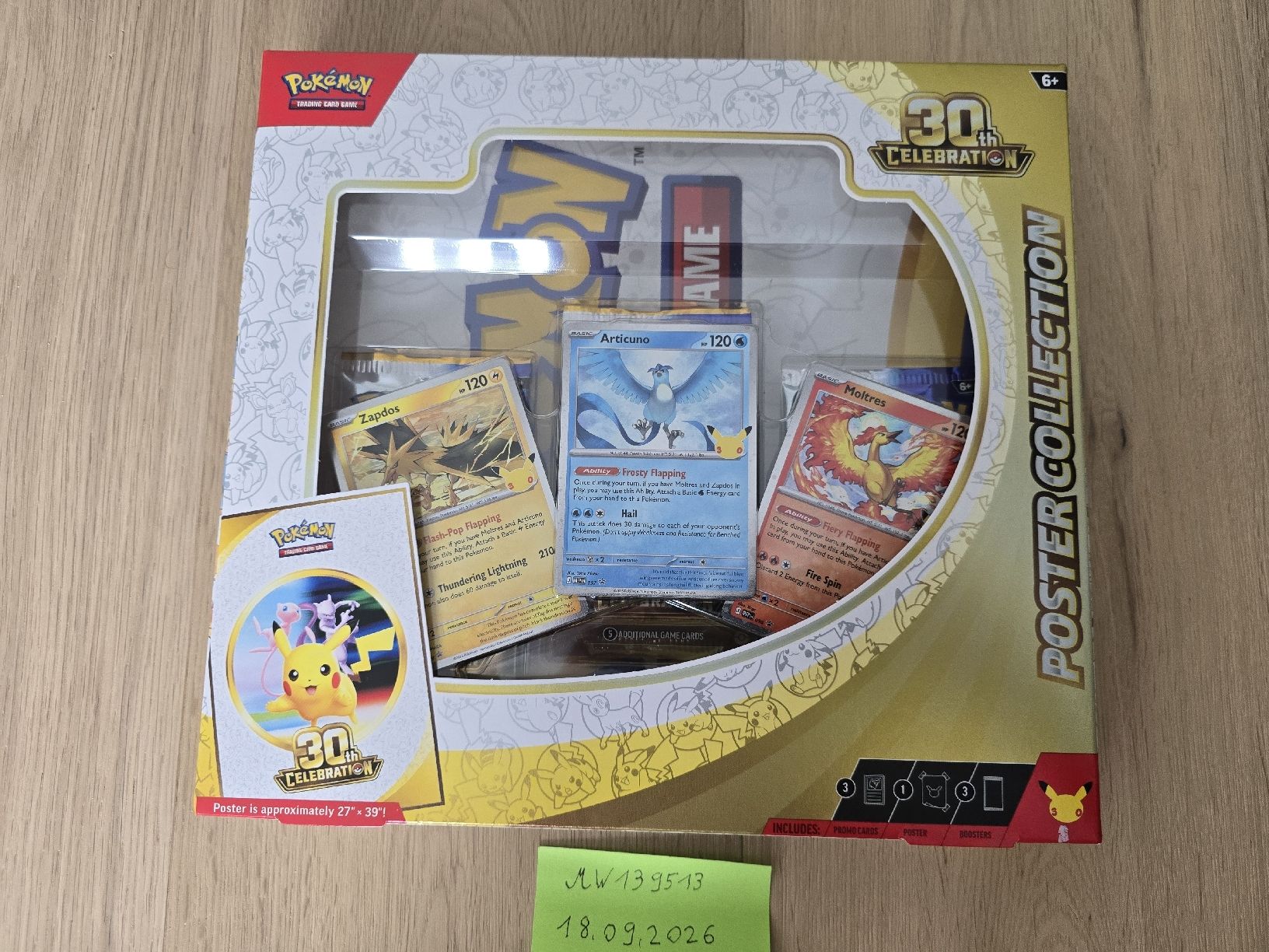 Pokémon Carte collezionabili: Pokémon 30th Celebration Poster Collection -EN- – Nuovo e nell'imballaggio originale da Schwyz venduto da Mw139513