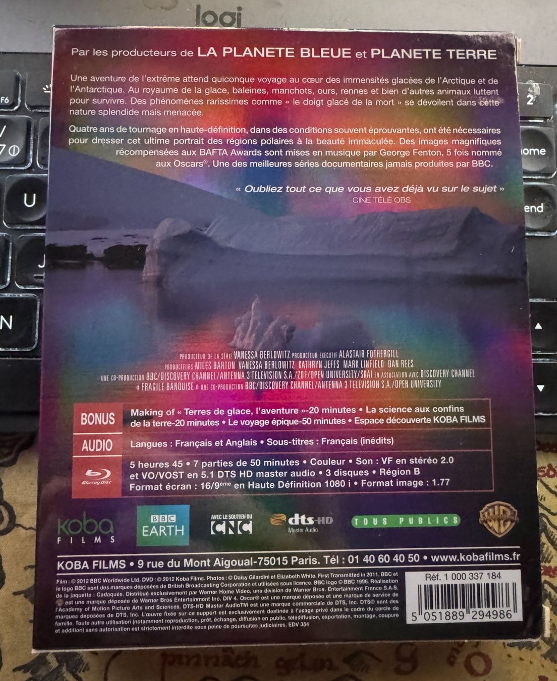 Tutti i DVDs: Blu-ray Terres de glace (2011) – Usato da Semsales venduto da __Florian__ 2