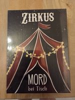 Krimidinnerspiel Zirkus Mord bei Tisch Neu und OV.