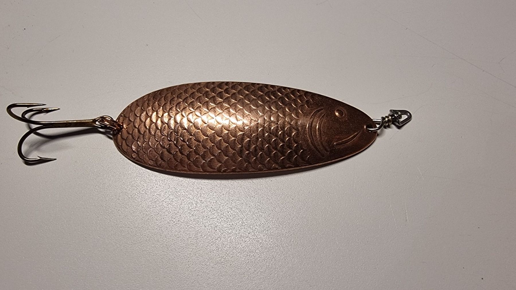 Köder: Angelköder Löffel Blinker Lemax Norweger 8.3cm – Gebraucht aus Abtwil SG von Fischerei_Artikel