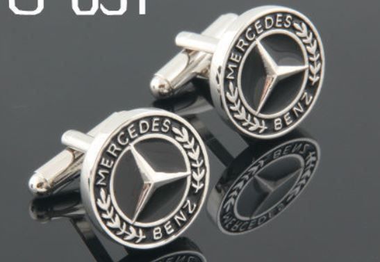 Gemelli: Manschettenknöpfe Mercedes – Nuovo e nell'imballaggio originale da Burgdorf venduto da XJ6 1