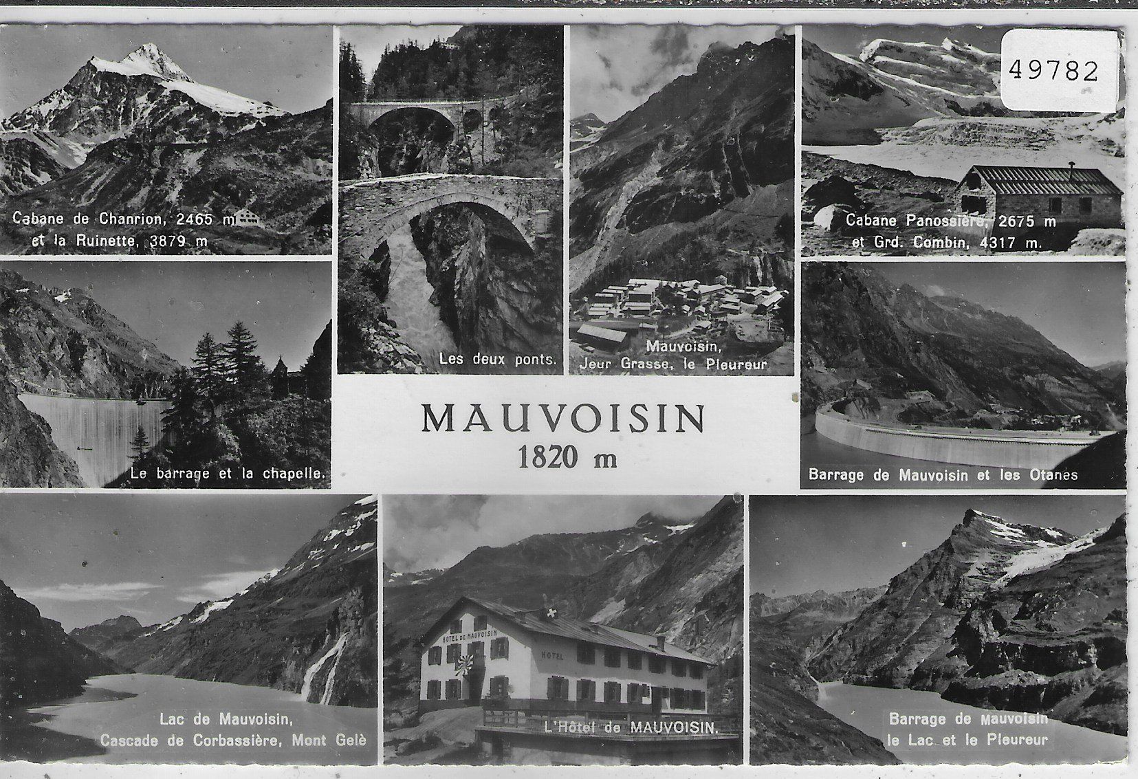 Ansichtskarten: Hotel de Mauvoisin – Defekt aus Ettingen von Kartenplanet
